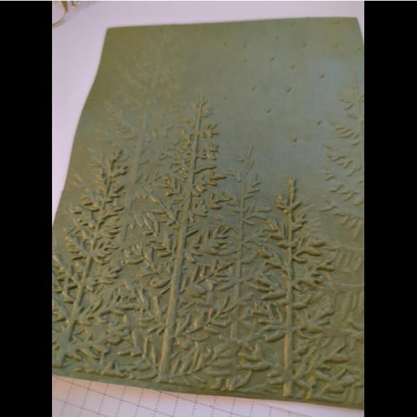 Plantilla de Embossing Kwan Crafts 12.5x17.7cm para Scrapbooking