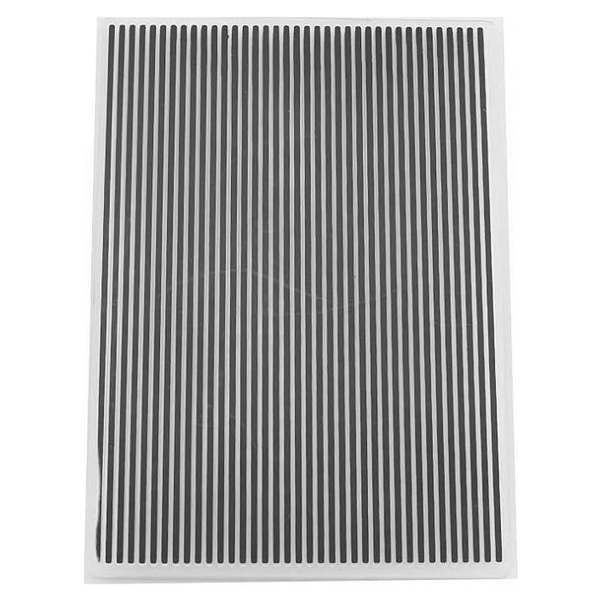 Carpeta de Embossing PUPUZAO Plástico 10.5x14.6 cm Rayas