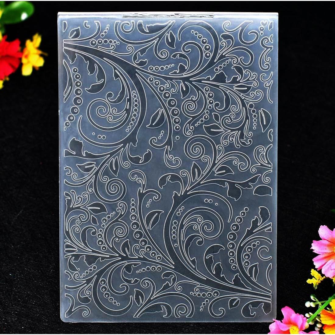 Plantilla de Embossing Kwan Crafts 12.5x17.7cm para Scrapbooking