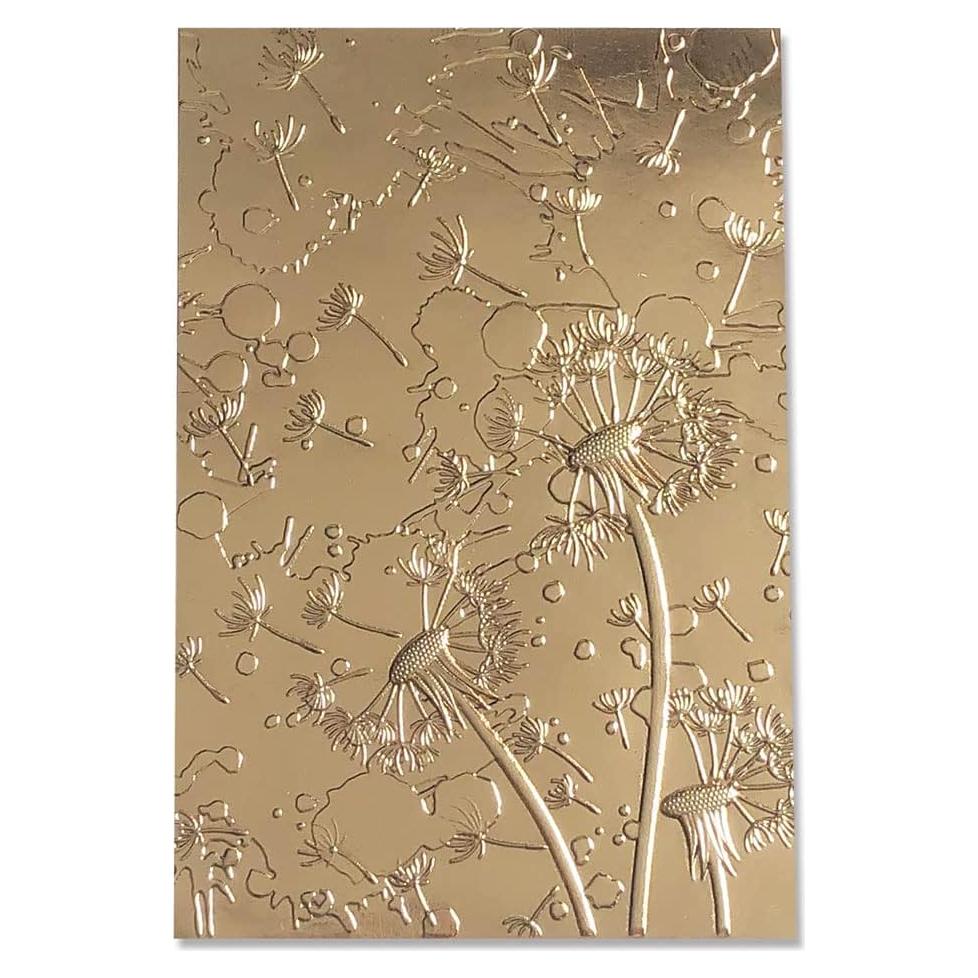 Carpeta de Embossing 3D Sizzix Diente de León 665001 Multicolor