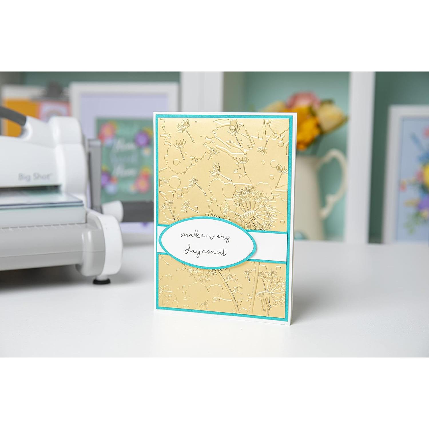 Carpeta de Embossing 3D Sizzix Diente de León 665001 Multicolor