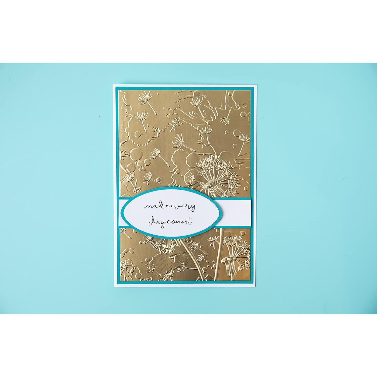 Carpeta de Embossing 3D Sizzix Diente de León 665001 Multicolor