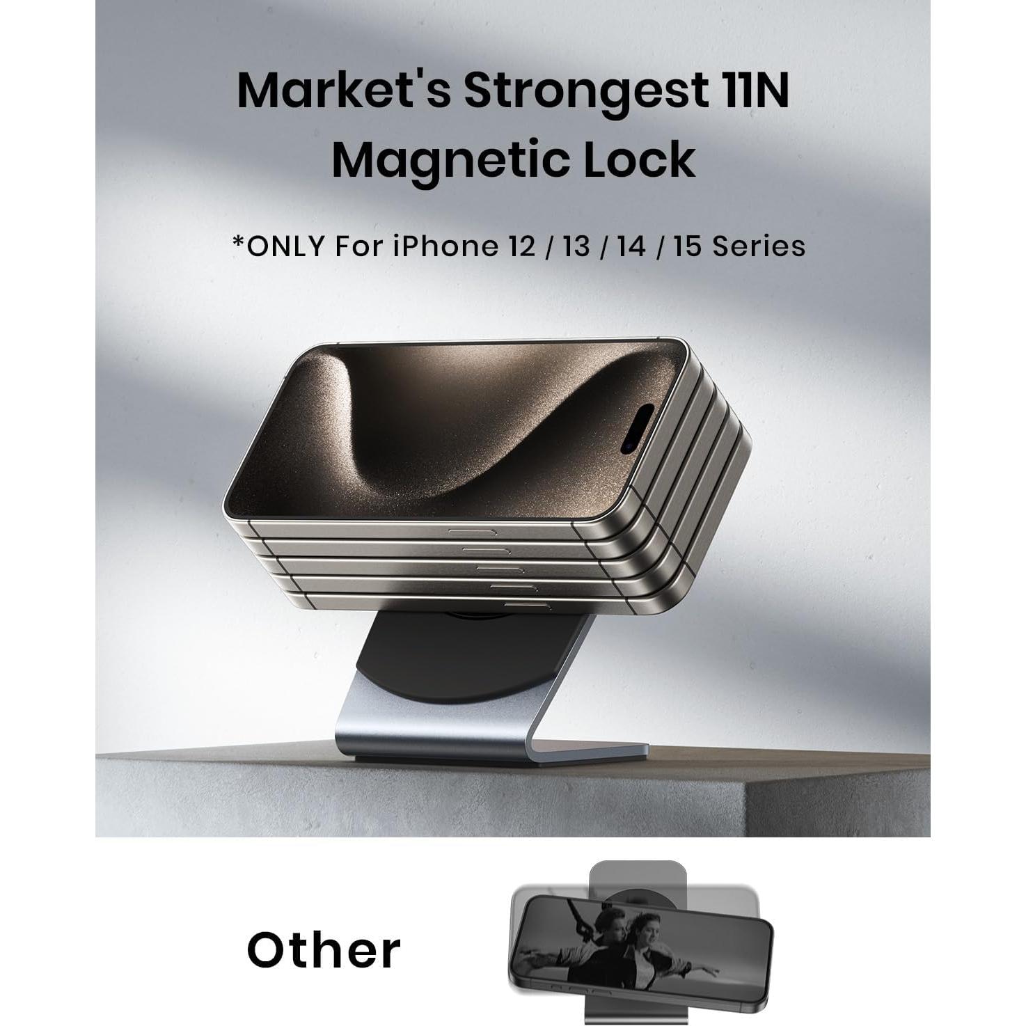 Cargador Inalámbrico INIU MagPro 15W para iPhone 12-16