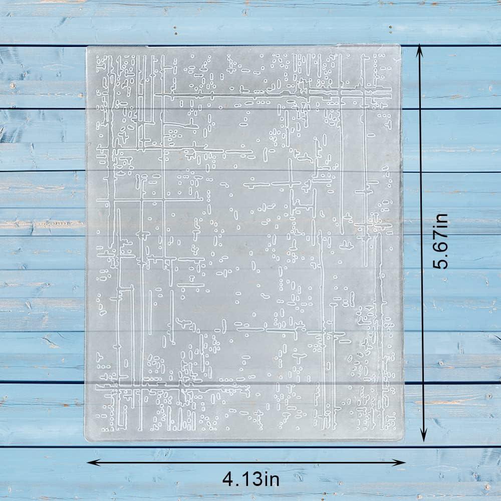 Carpeta de Embossing Texturizada Threetols 15.2x12.1cm