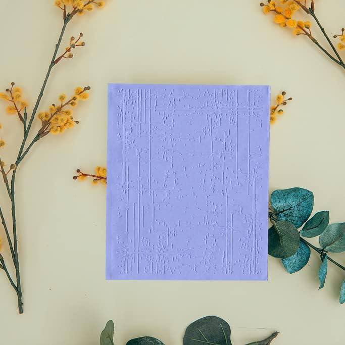 Carpeta de Embossing Texturizada Threetols 15.2x12.1cm