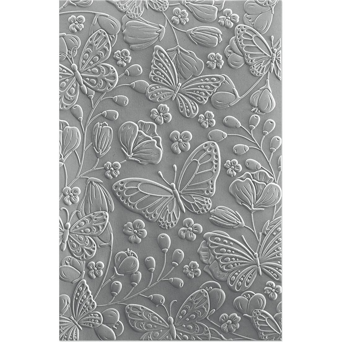 Carpeta de Embossing 3D Mariposas Spellbinders 13.97x21.60cm