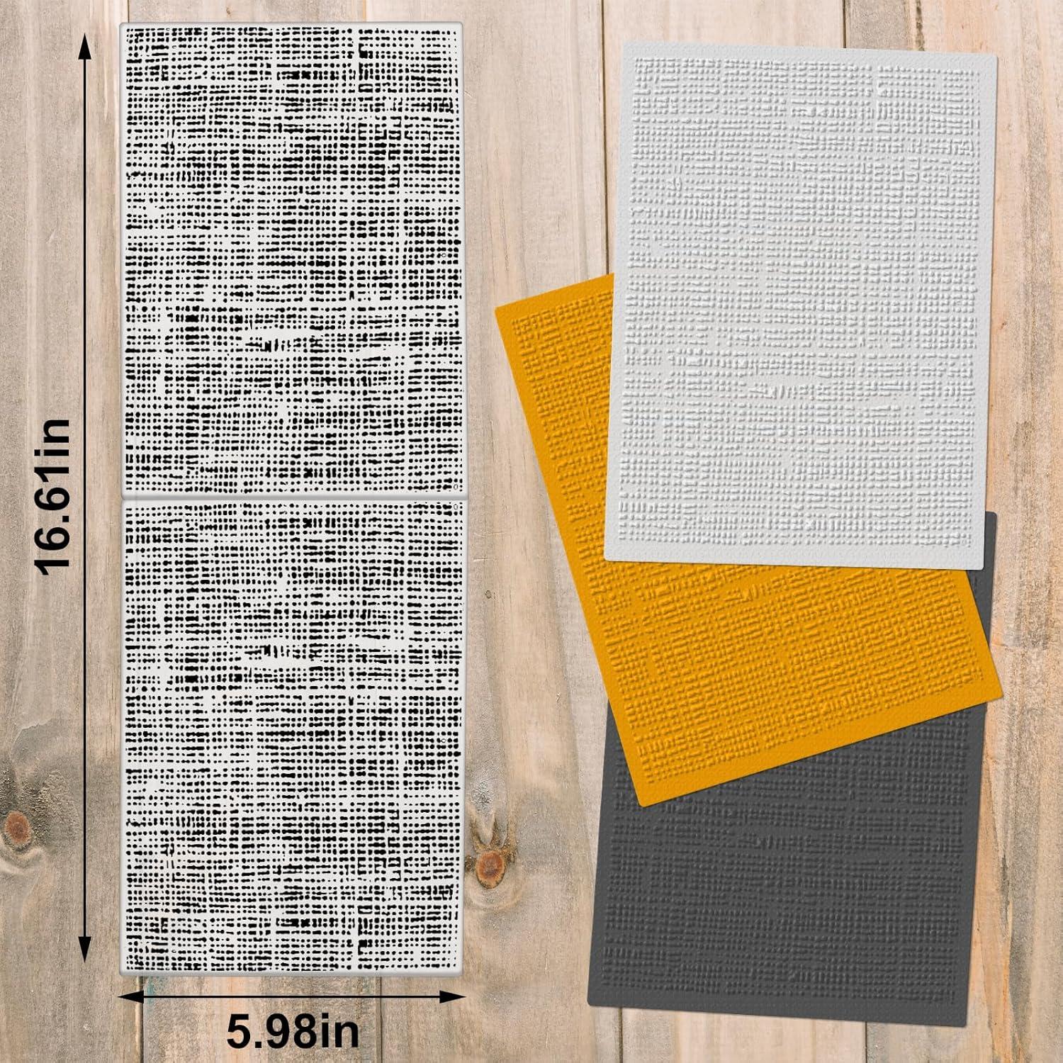 Plantilla de Embossing Hying 3D Rayas Irregulares 10.4x14.5cm