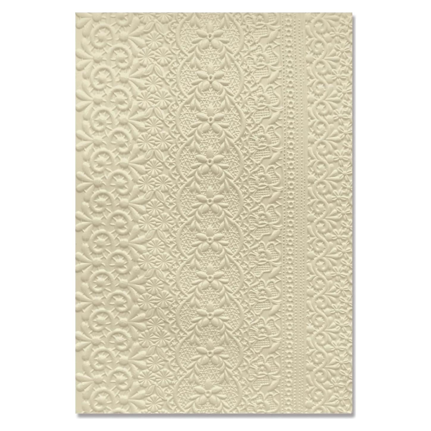 Carpeta de Embossing 3D Sizzix Encaje Eileen Hull 26x16cm