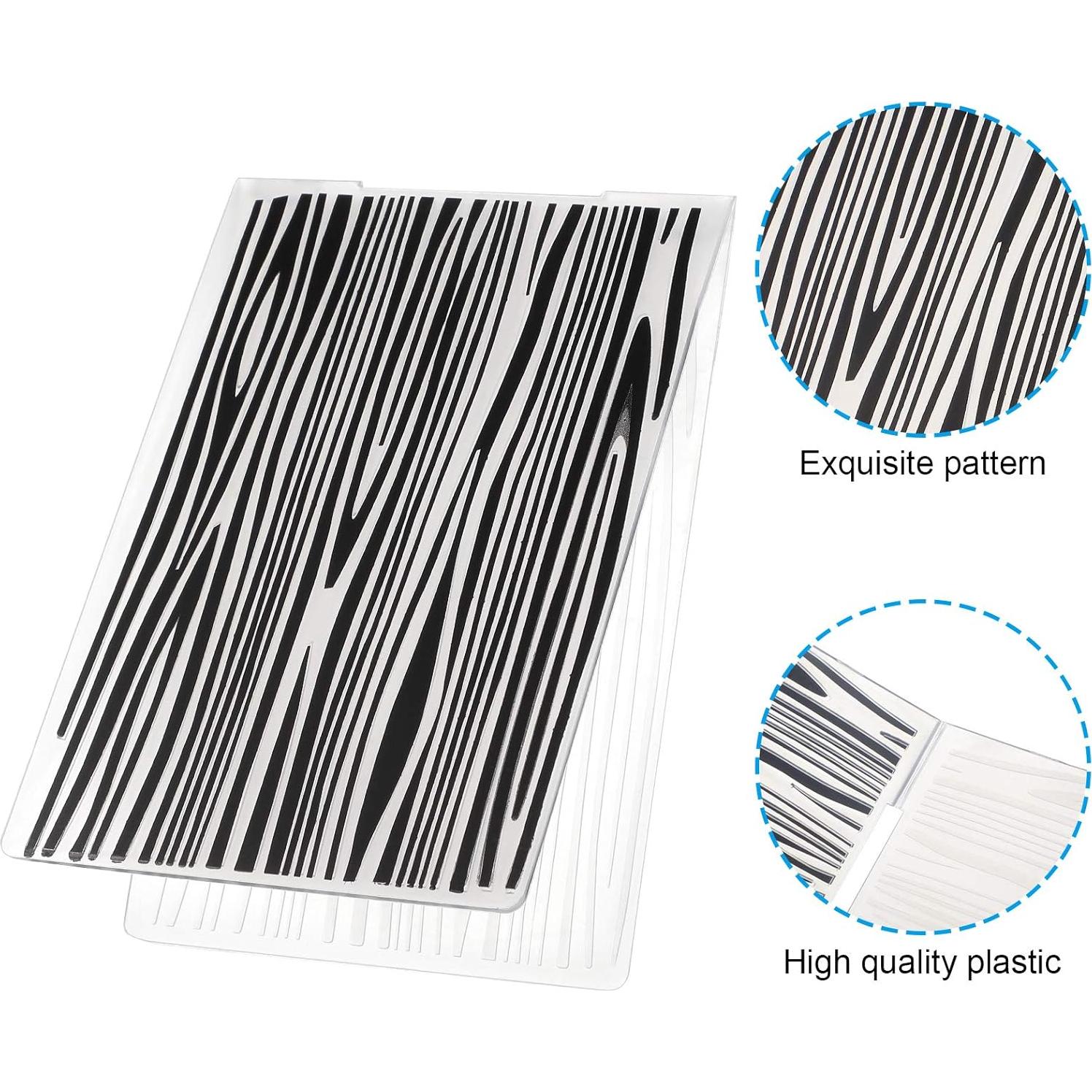 15 Carpetas de Relieve Plástico Outus 14.6x10.7 cm Manualidades