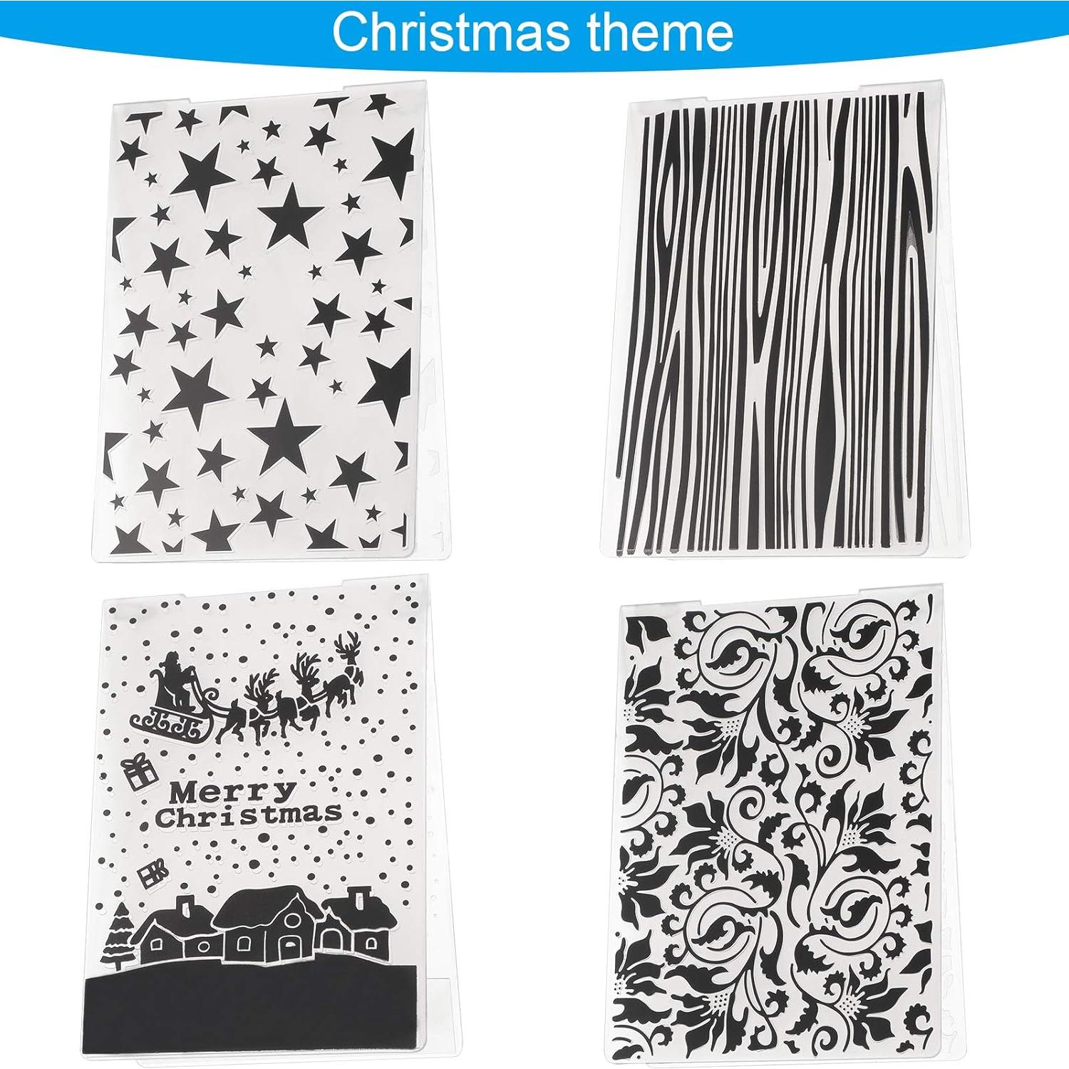 15 Carpetas de Relieve Plástico Outus 14.6x10.7 cm Manualidades