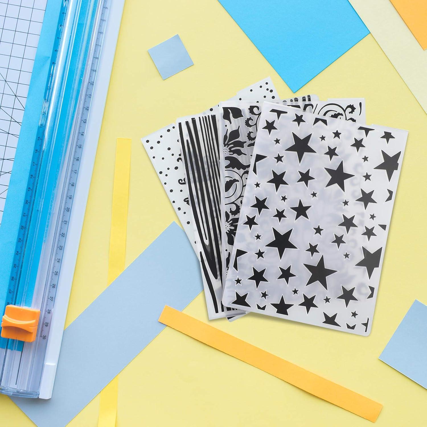 15 Carpetas de Relieve Plástico Outus 14.6x10.7 cm Manualidades