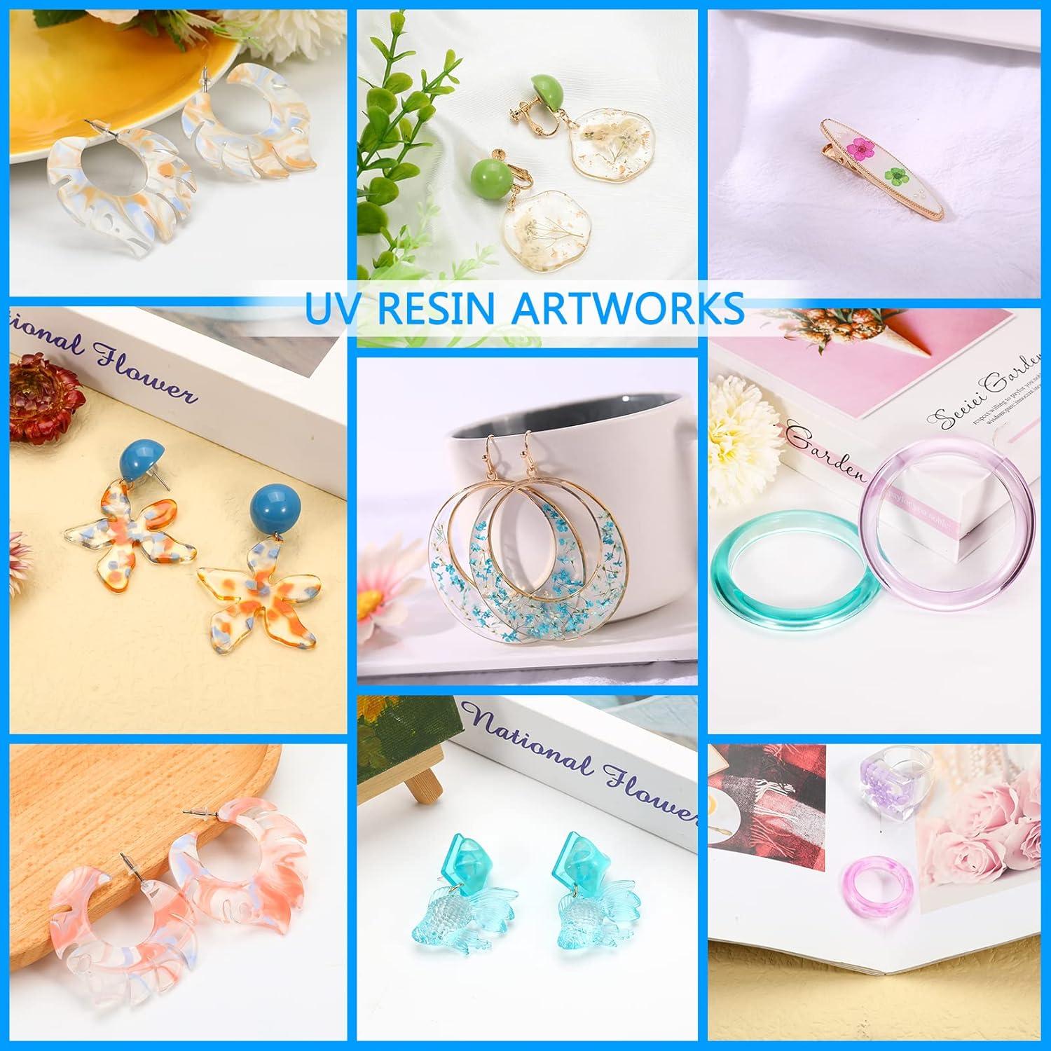 Resina UV KISREL 300g - Epóxica Cristal Claro para Joyería