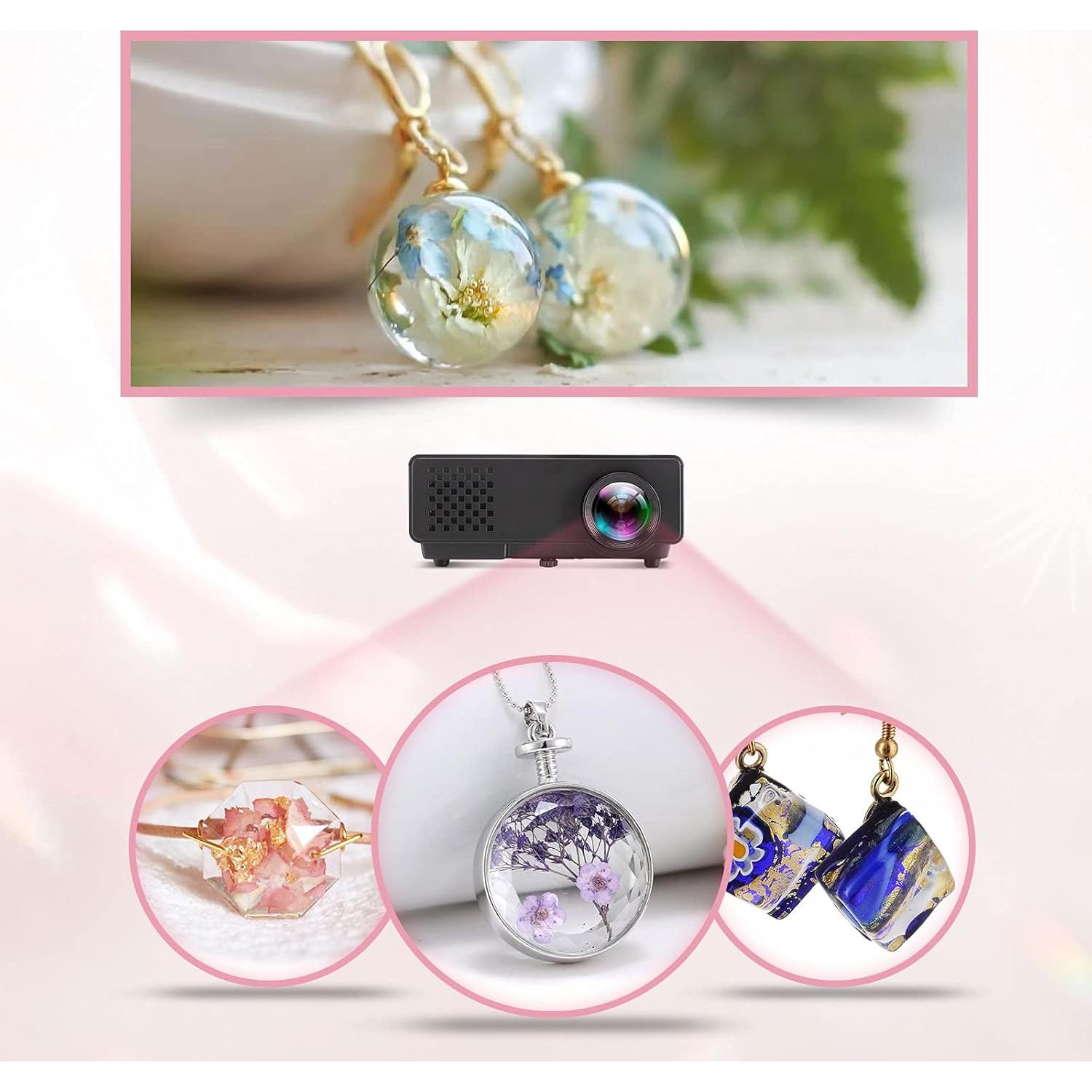 Resina Epóxica UV YIEHO 300g Cristalina Dura para Joyería