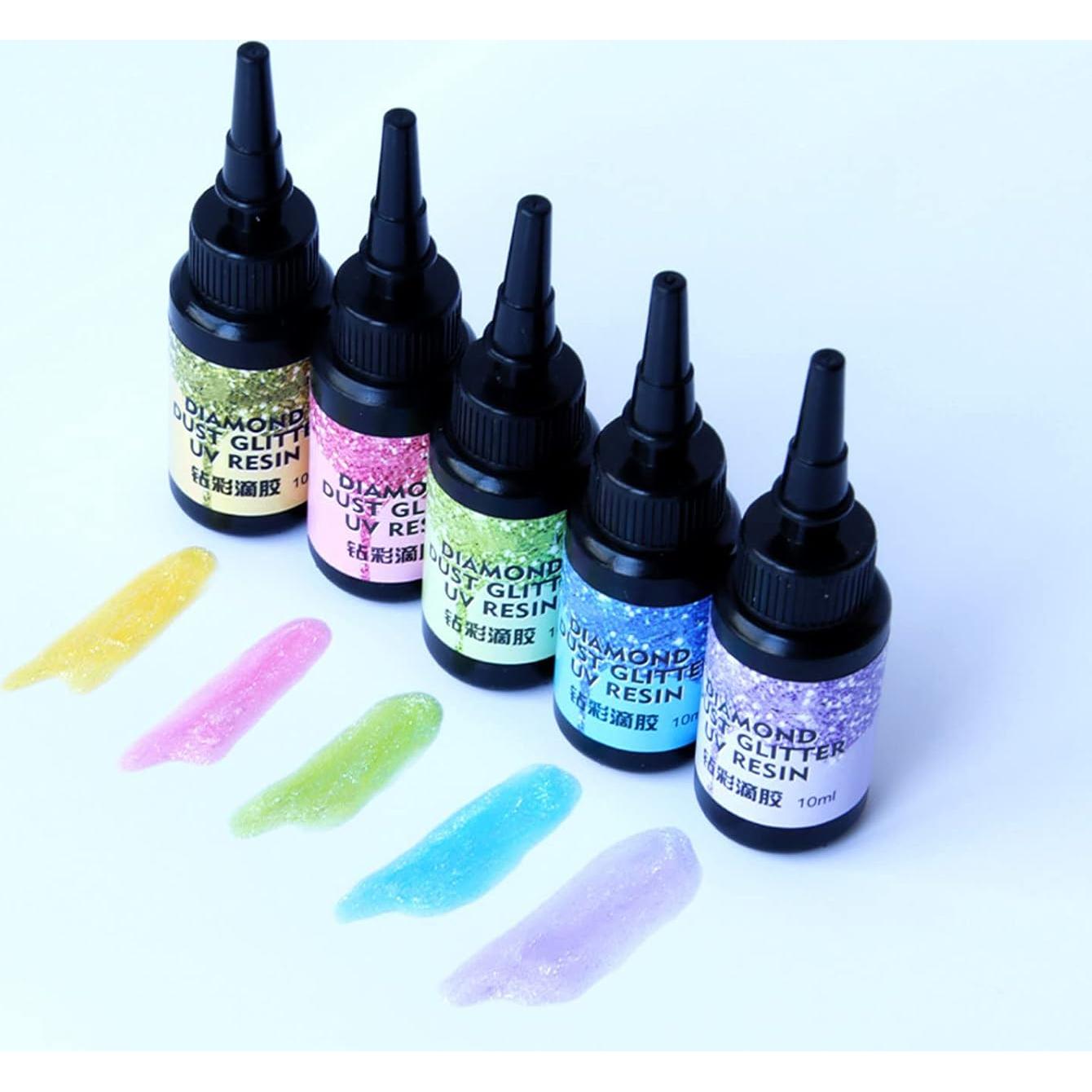 Resina UV Colorida Sin Olor DIYcraft 24 Colores 10ml