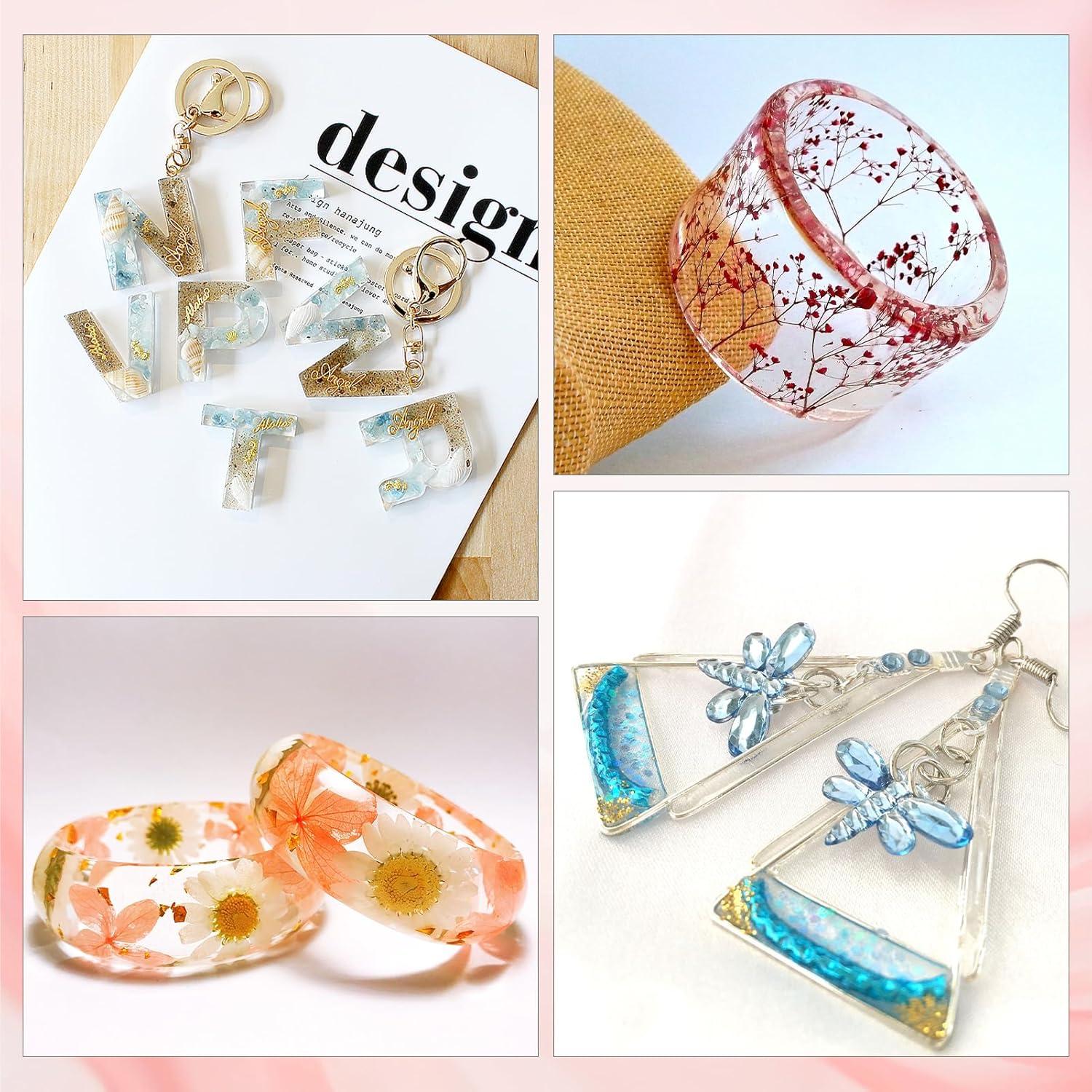 Kit de Resina UV 1000g YOBTOP - Dureza 85D para Manualidades