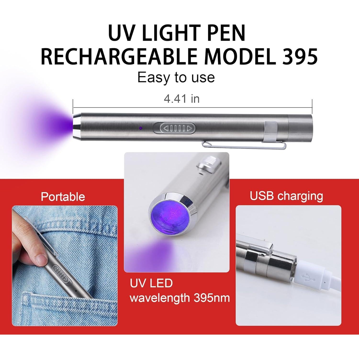 Kit de Resina UV Vividye 60g con Linterna Recargable 5s