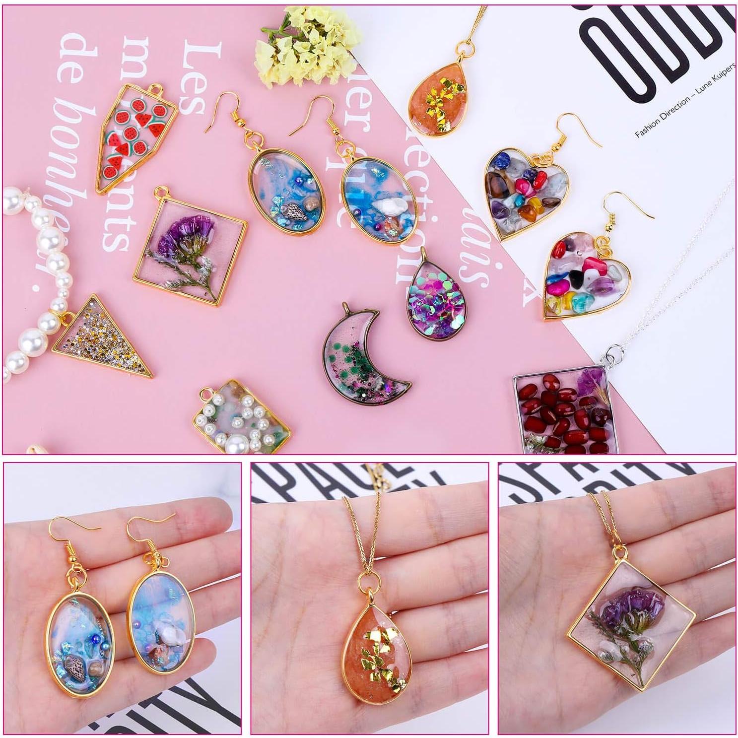 Kit de Moldes de Joyería Shynek - 60 Piezas en 10 Formas