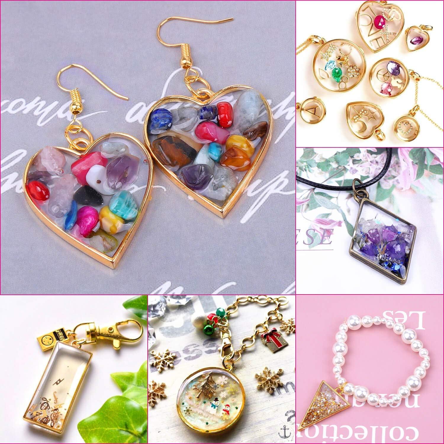 Kit de Moldes de Joyería Shynek - 60 Piezas en 10 Formas