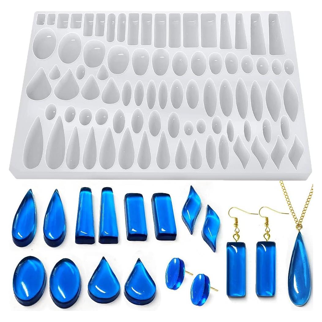 Moldes de Silicona para Joyería ResinWorld - 41 Formas