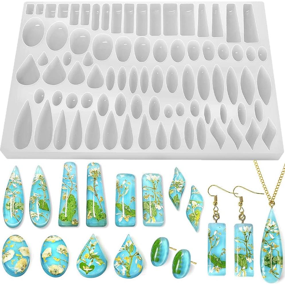 Moldes de Silicona para Joyería ResinWorld - 41 Formas