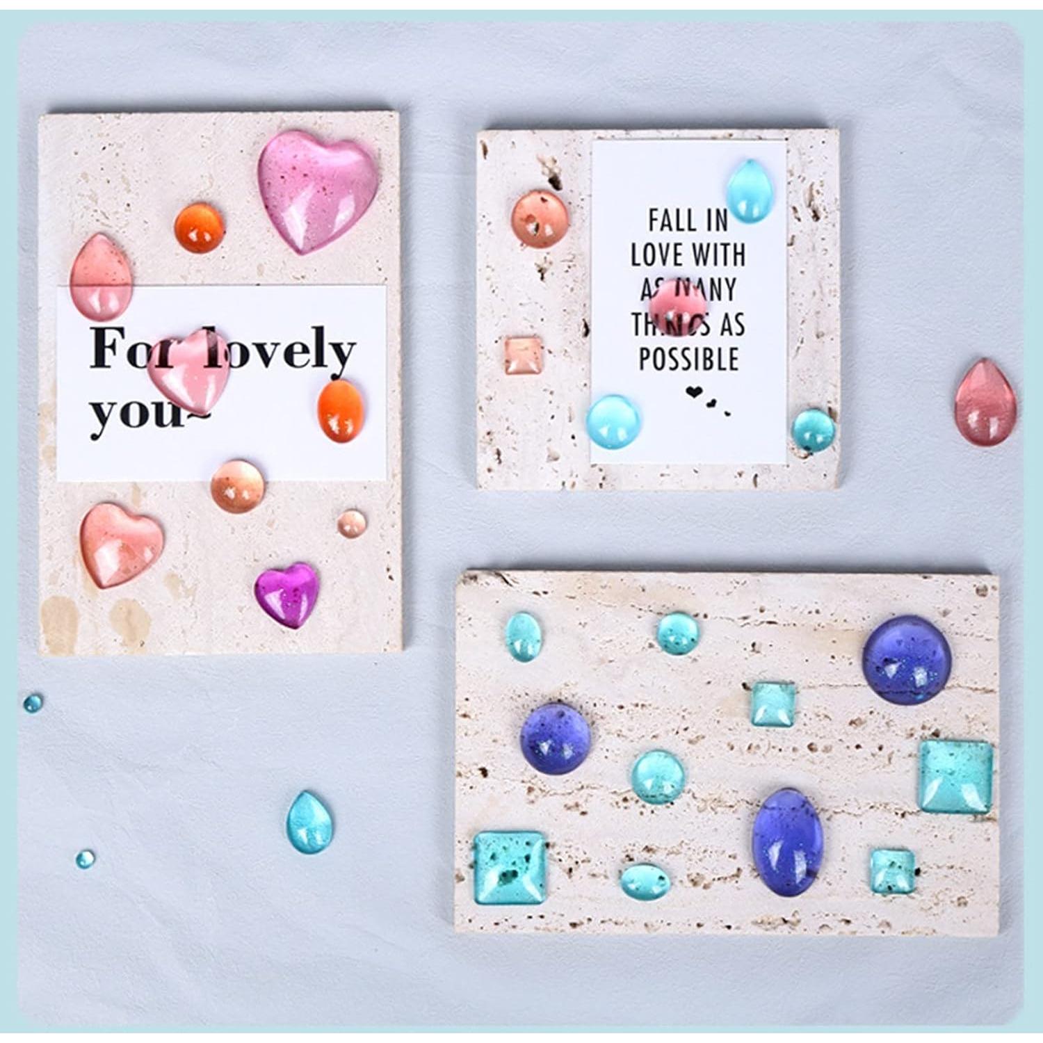 Molde de Joyas de Silicona DD-life 2 Pcs para Manualidades