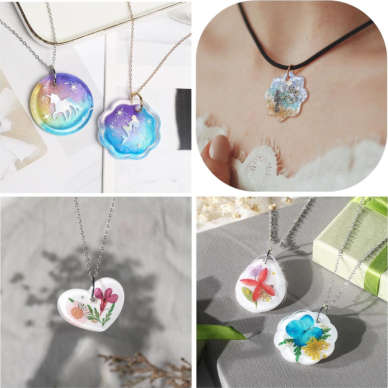 Moldes de Silicona para Joyería LET'S RESIN - 16 Cavidades