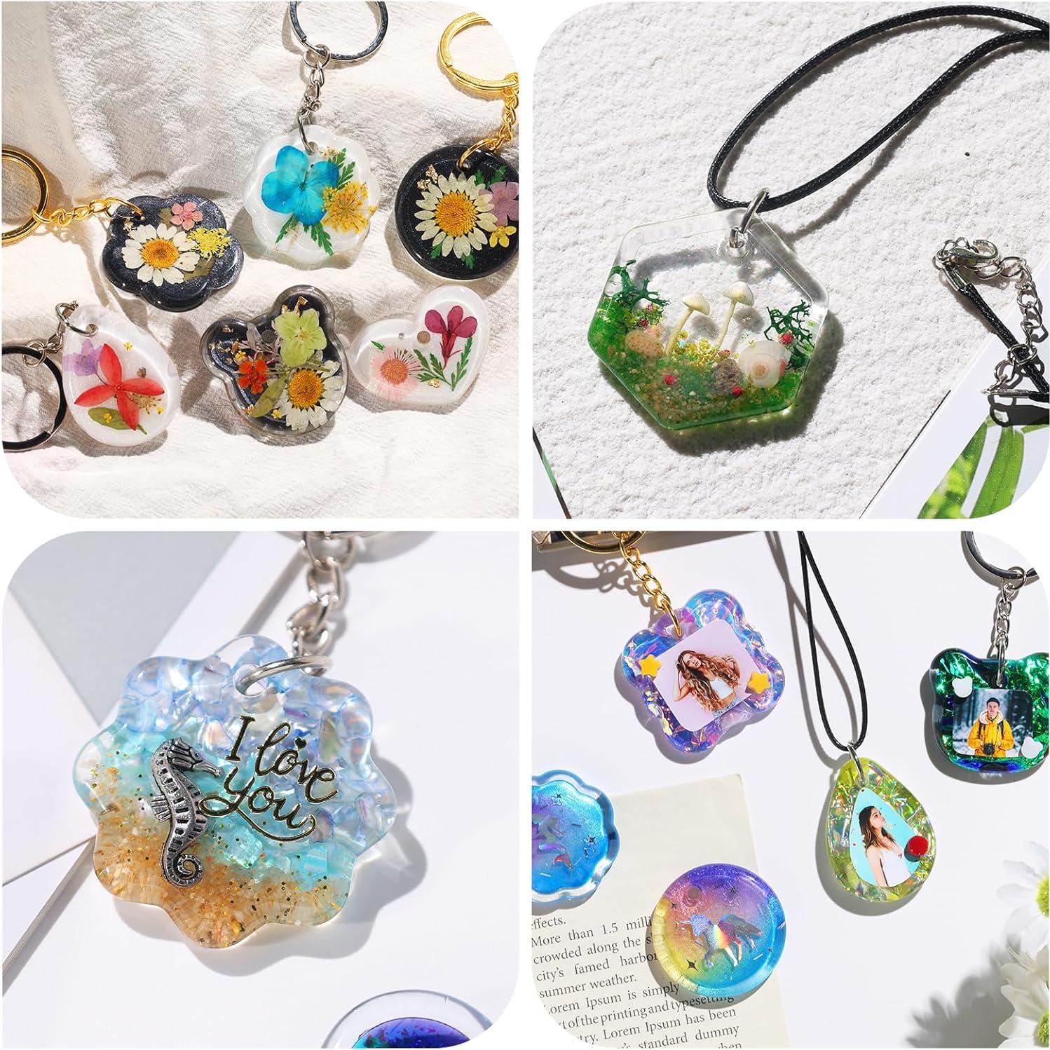 Moldes de Silicona para Joyería LET'S RESIN - 16 Cavidades