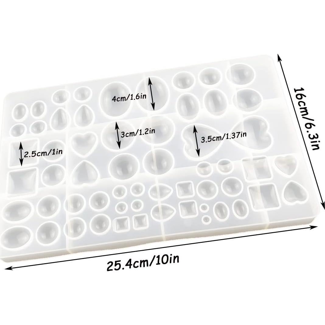 Molde de Fundición de Joyería Tenalleys de Silicona 29 Estilos