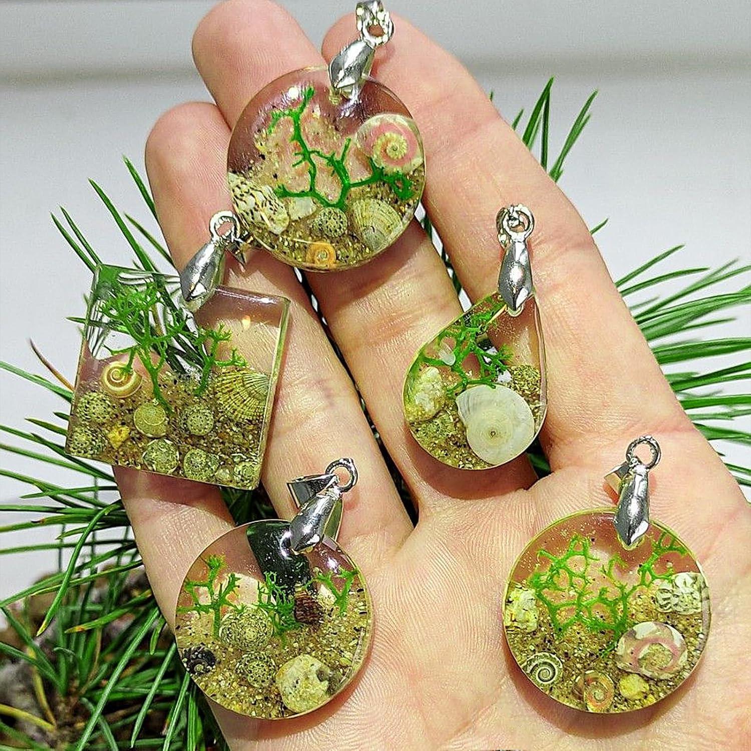 Moldes de Silicona para Joyería de Resina 38 Formas Salbsever