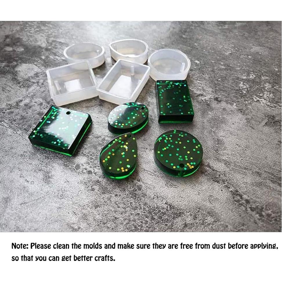 20 Moldes de Silicona para Joyería TuNan - 5 Estilos