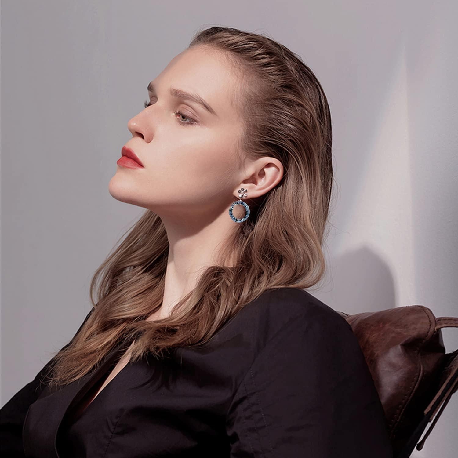 Molde de Anillo de Resina Senweit, Silicona 14 Tamaños