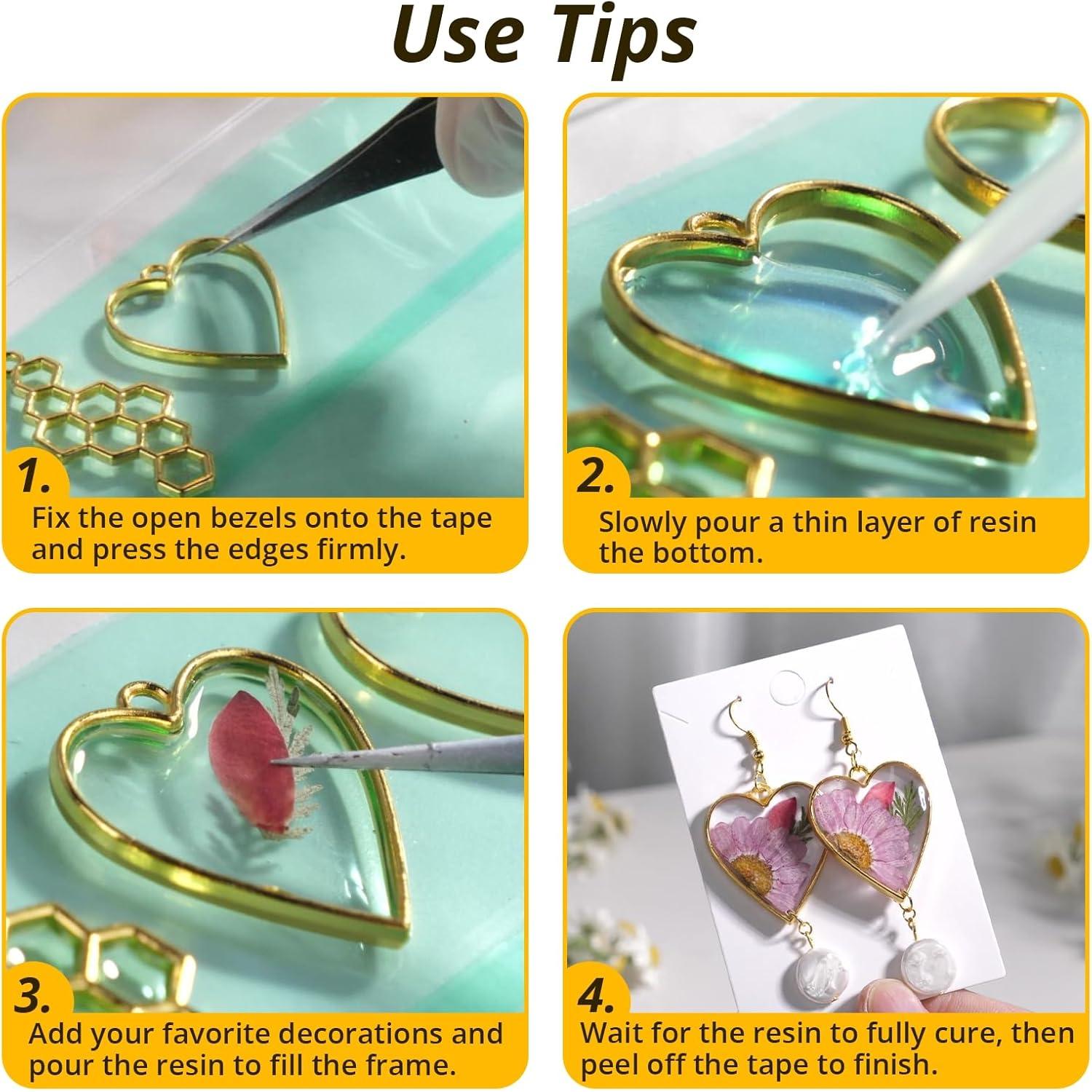 Kit de Joyería de Resina LET'S RESIN 172 Pzs con Anillos