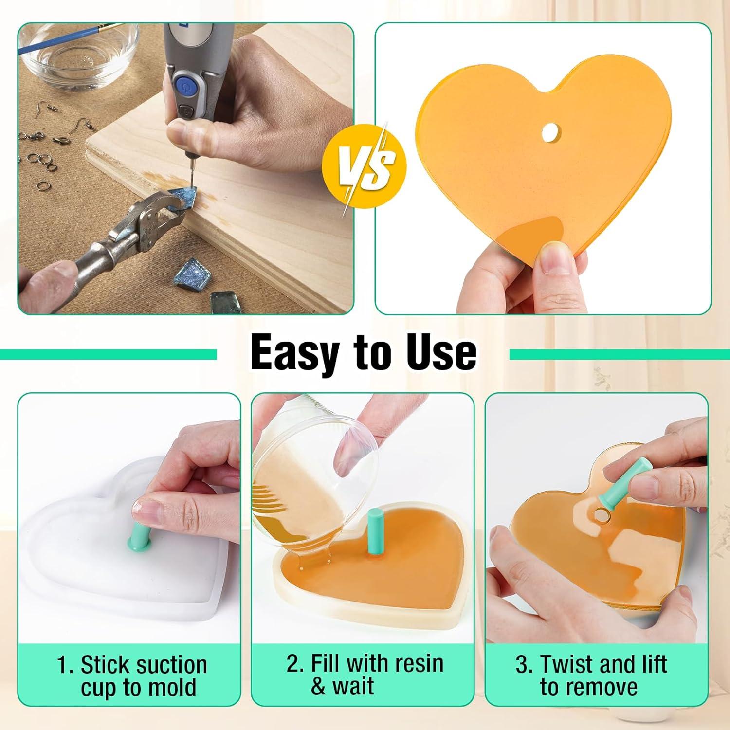 Hacedores de Agujeros para Resina HealVee, 5 Tamaños 2-8mm