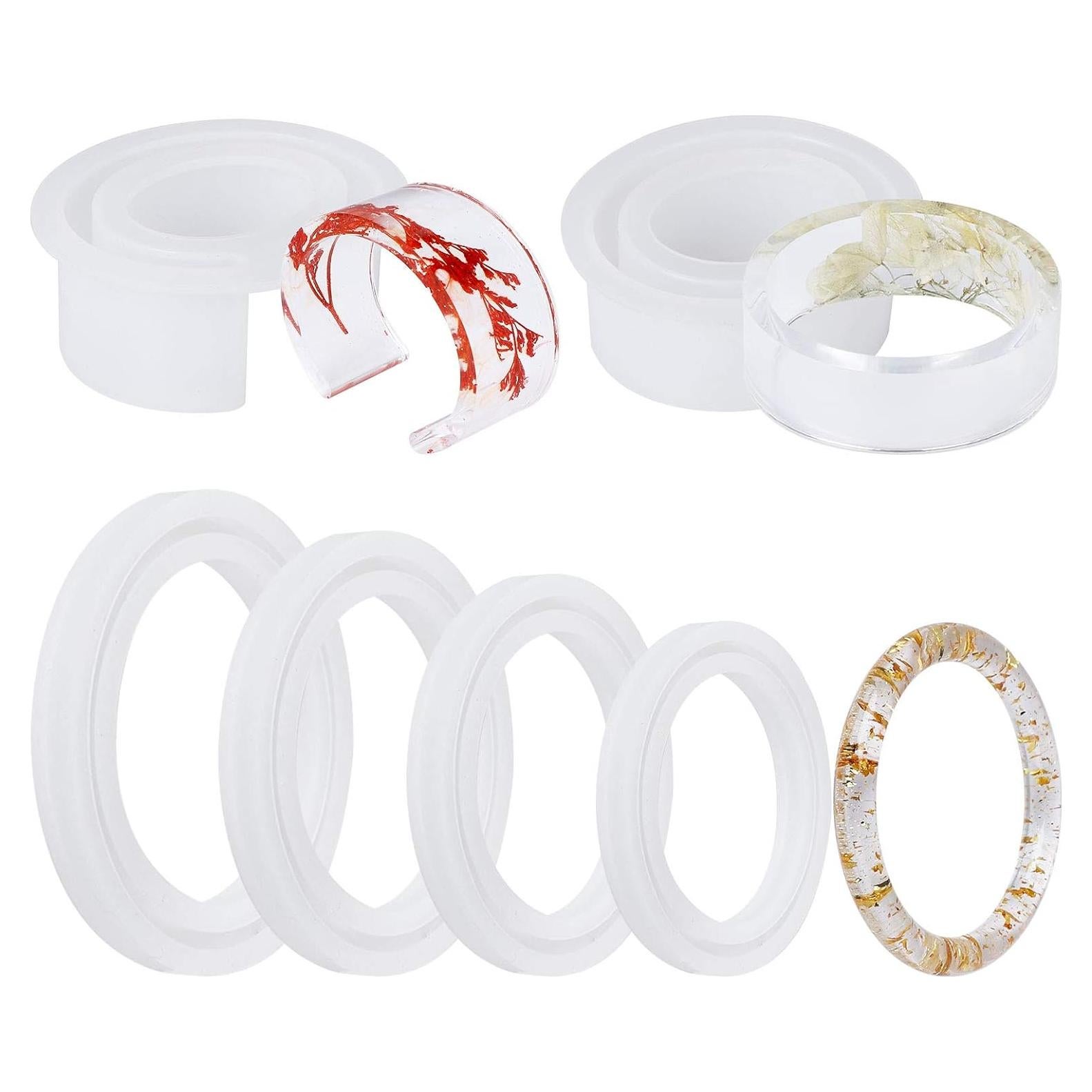 Moldes de Silicona para Pulsera Gartful 6 Piezas DIY