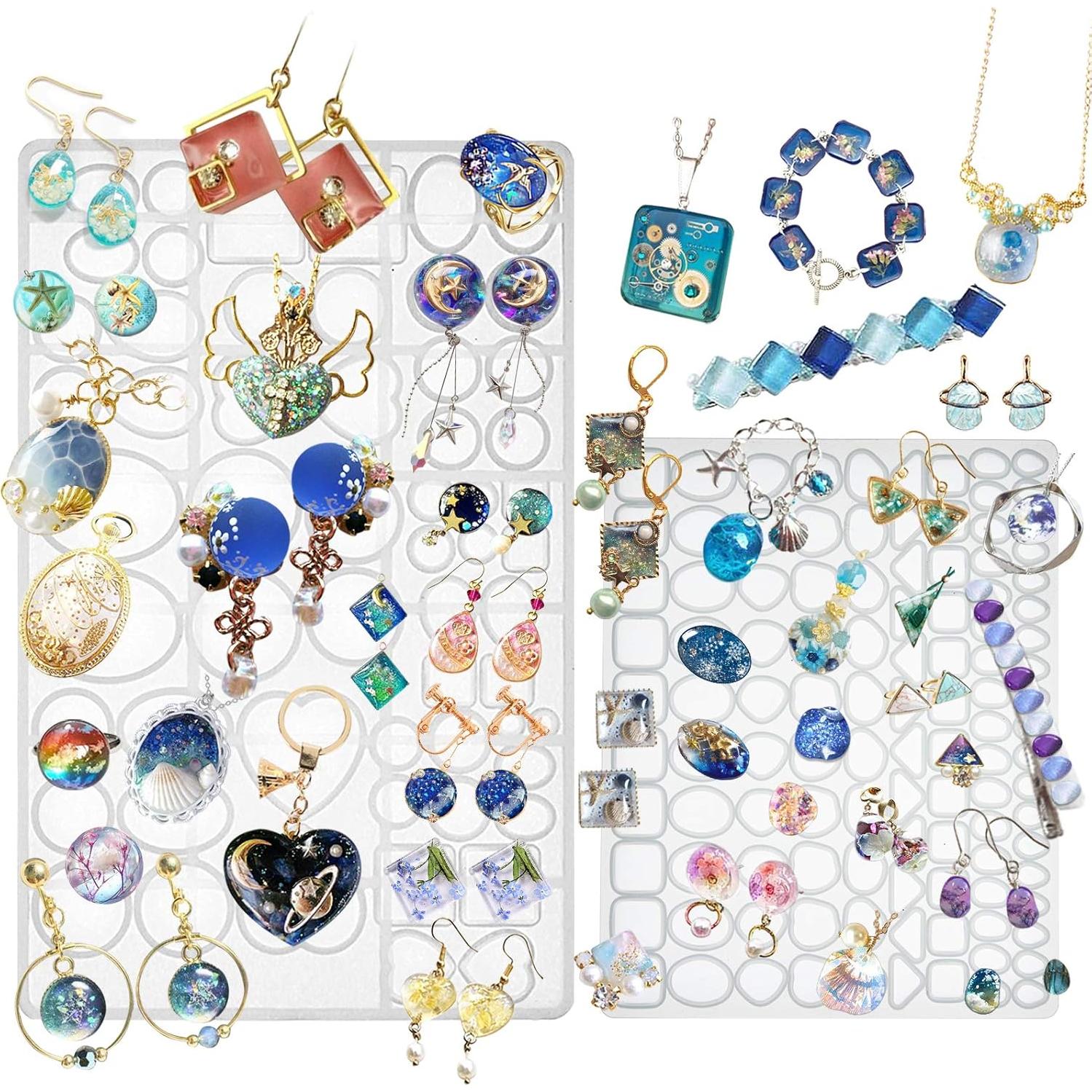 Molde de Silicona FUNSHOWCASE para Gemas 176 Cavidades