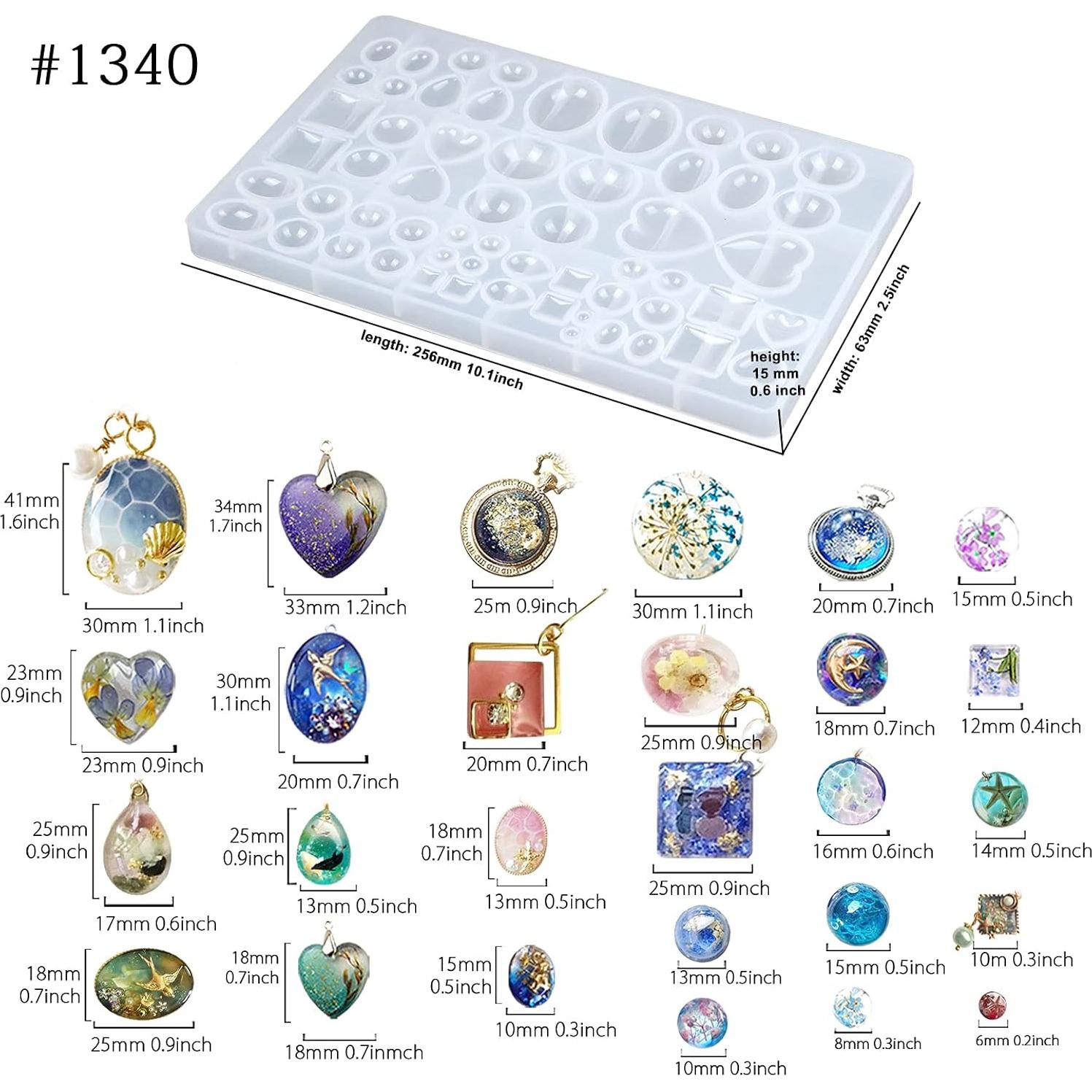 Molde de Silicona FUNSHOWCASE para Gemas 176 Cavidades