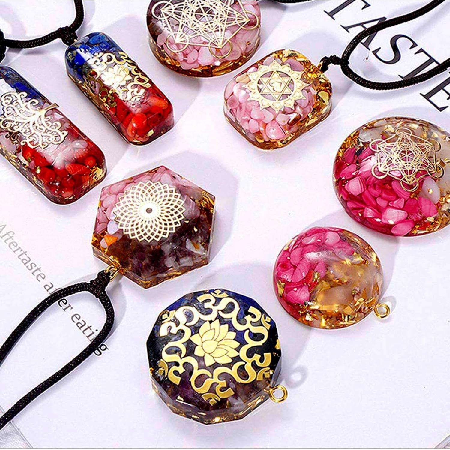 Kit de Resina JILLSKY 125pcs para Joyería DIY con Moldes