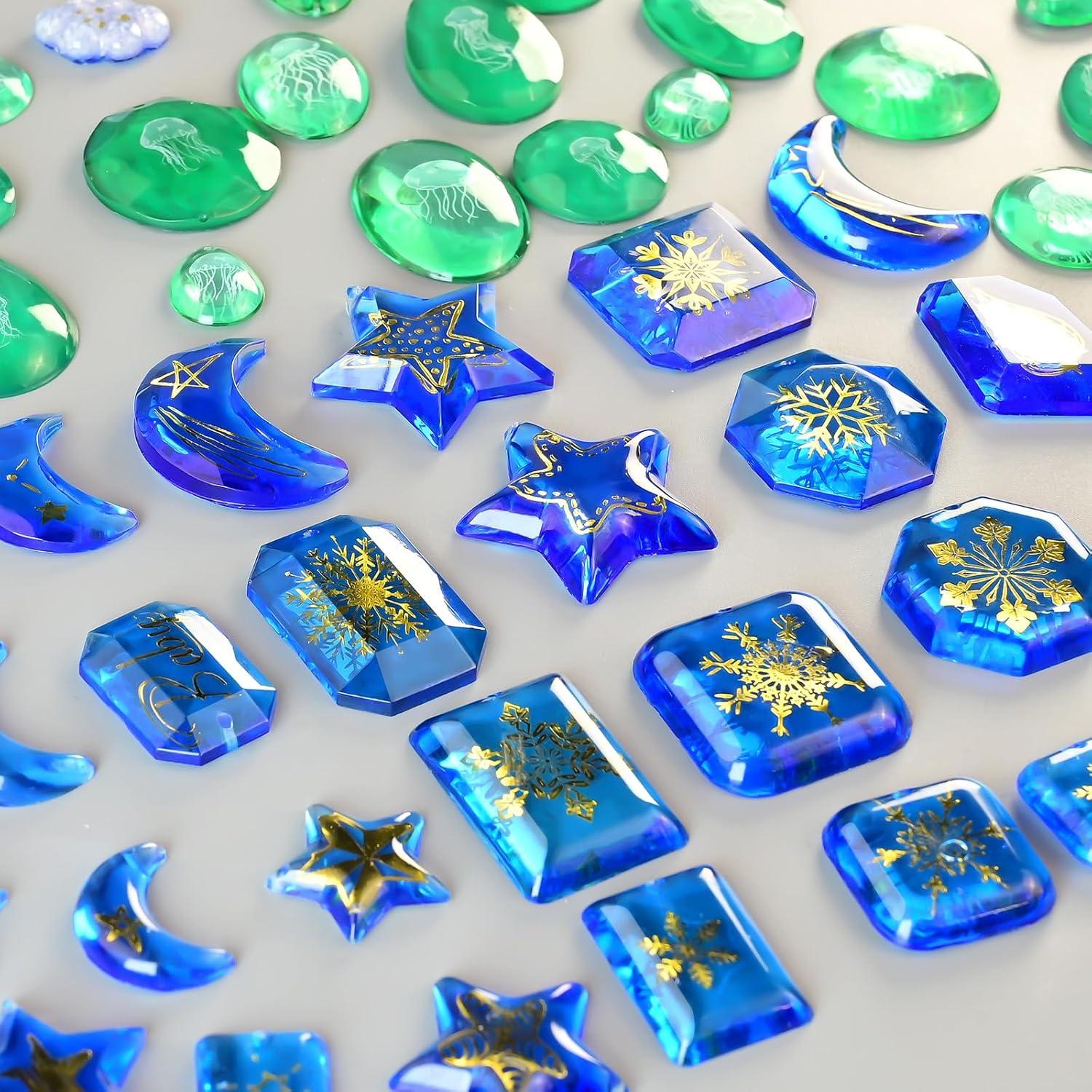 Juego de 3 Moldes de Silicona ZQYSING para Aretes de Resina