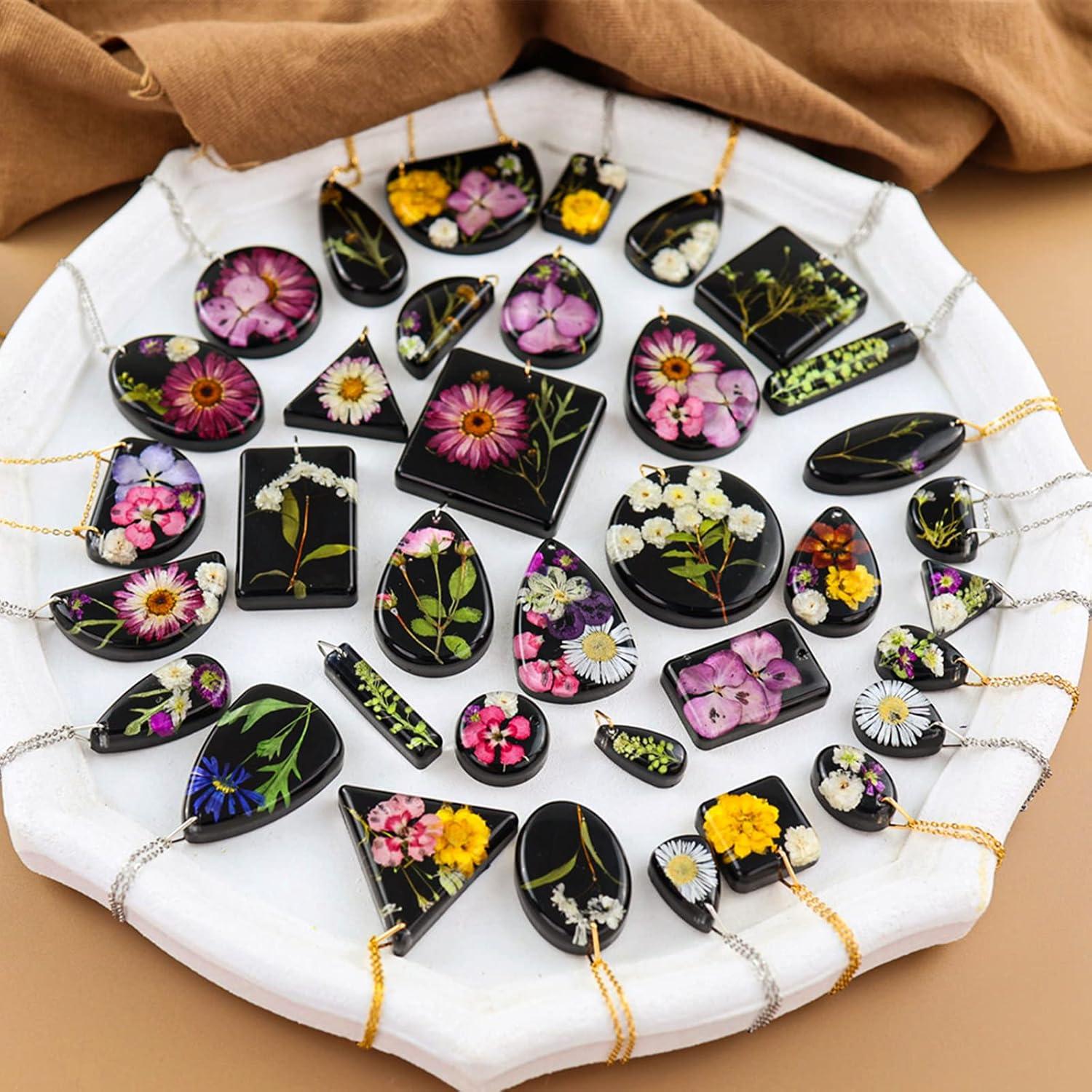 Moldes de Joyería de Silicona Japleed - 2 Pcs para DIY