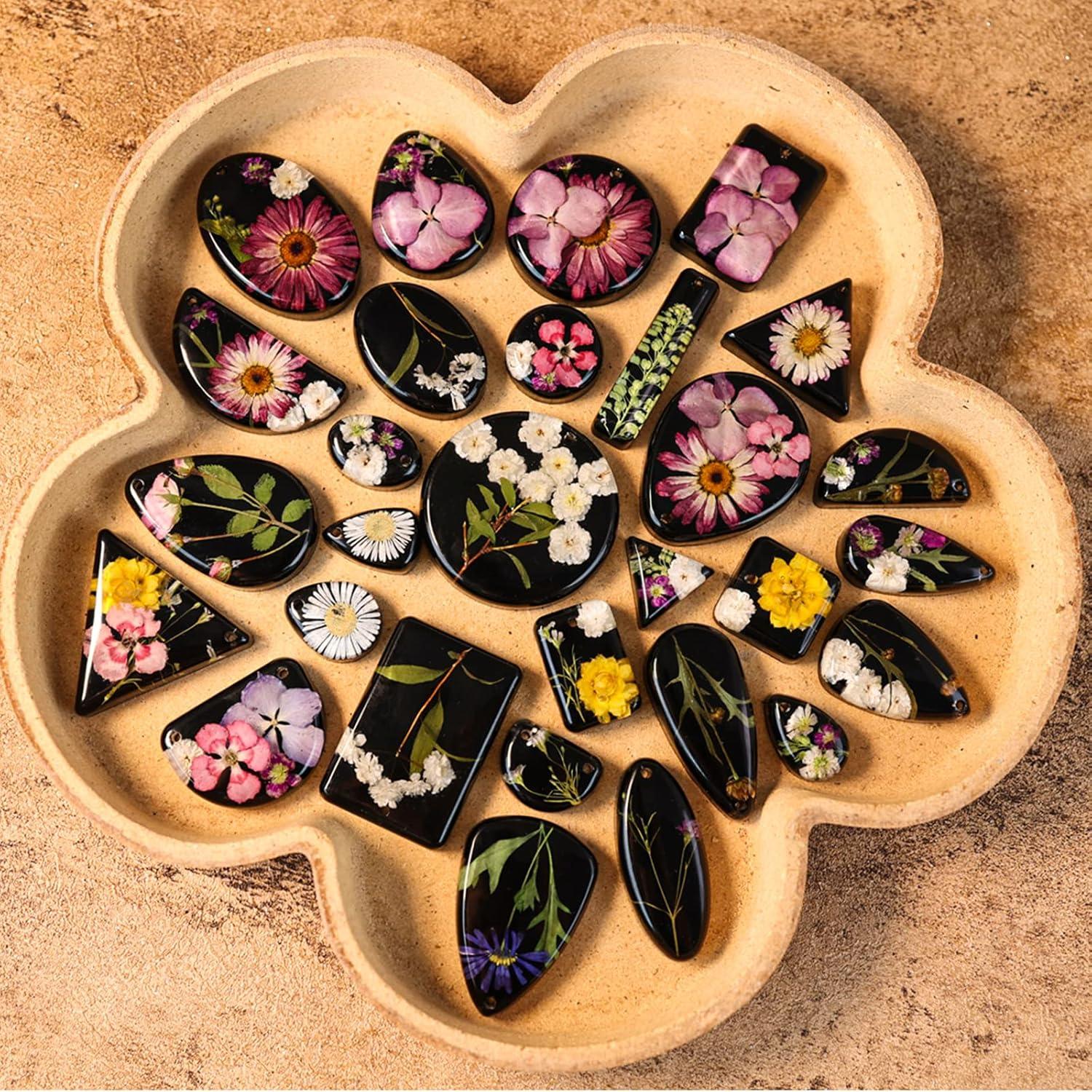 Moldes de Joyería de Silicona Japleed - 2 Pcs para DIY