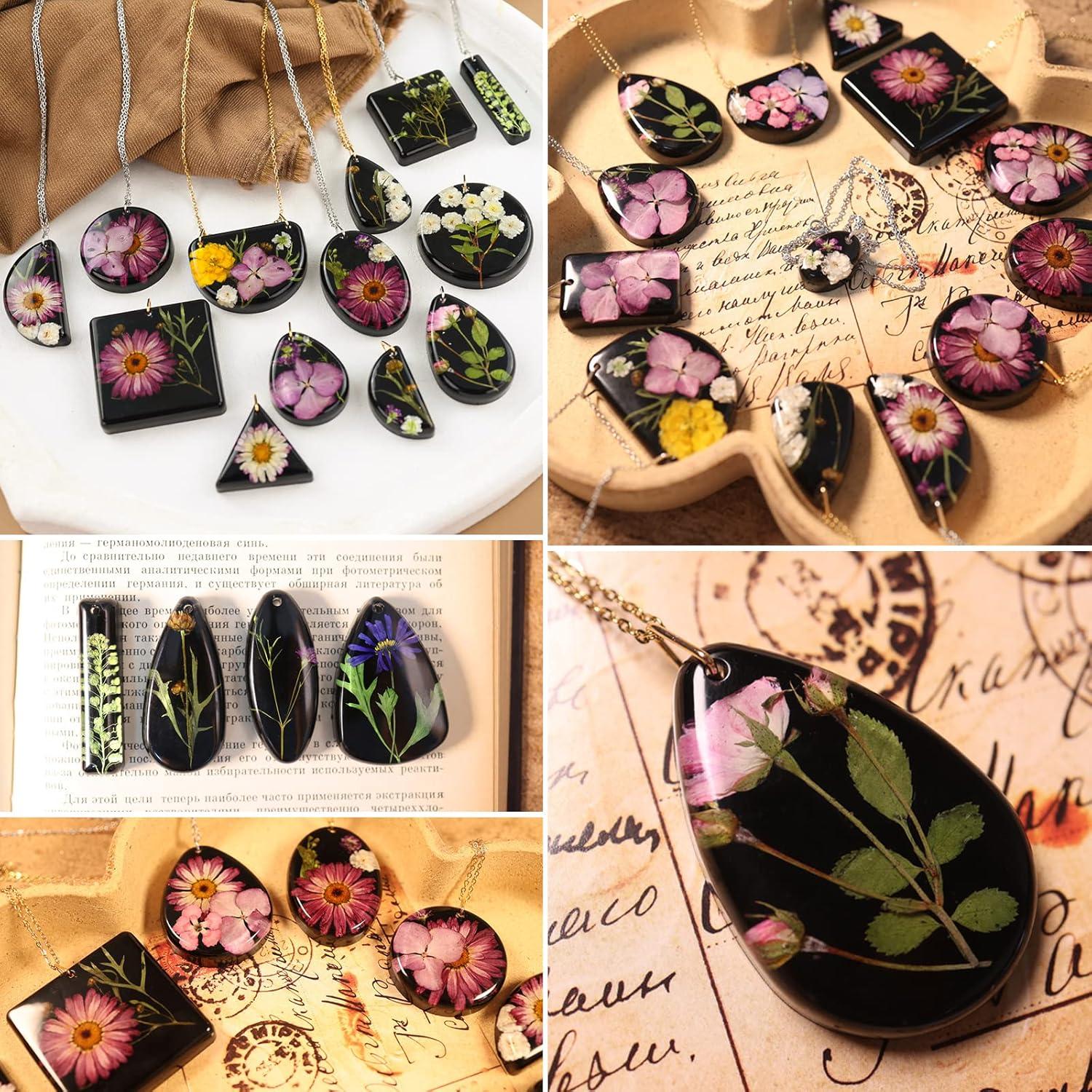 Moldes de Joyería de Silicona Japleed - 2 Pcs para DIY