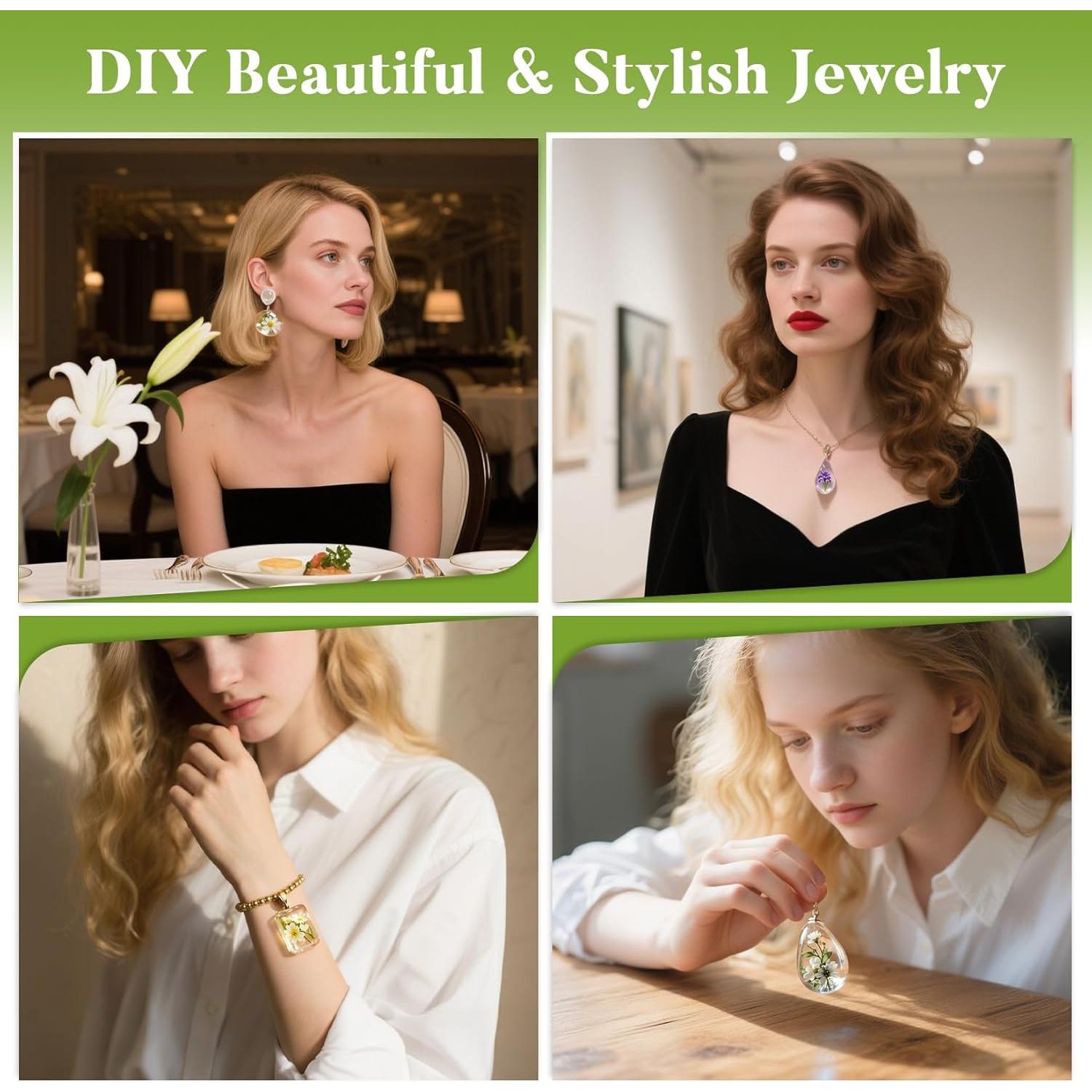 Moldes de Joyería de Silicona XX-Moldes 23.4x20.8cm Reutilizables