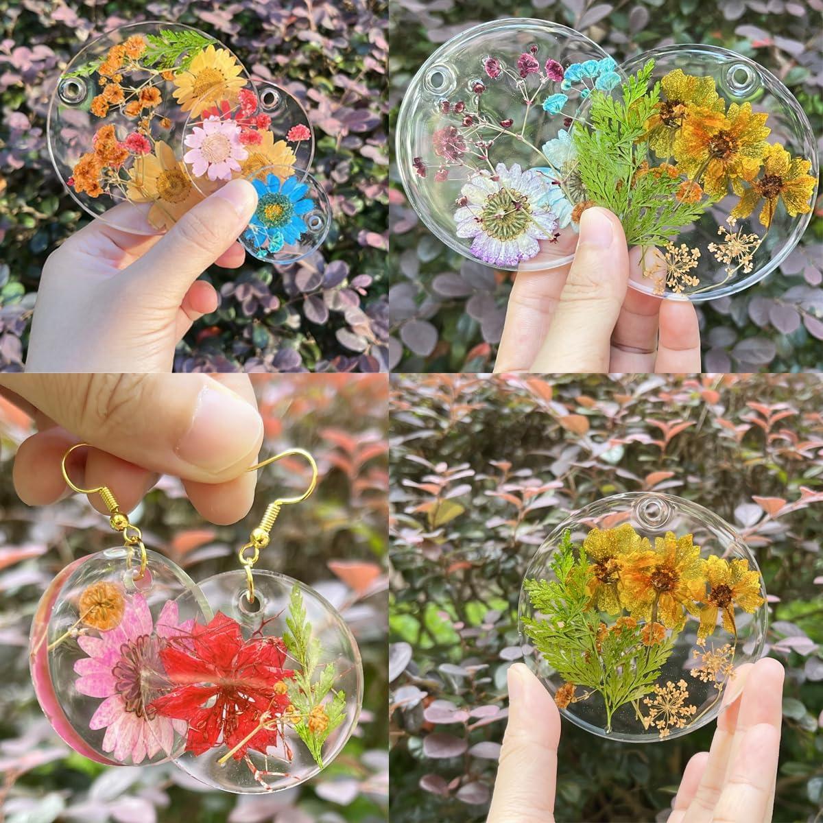 Set de 3 Moldes de Silicona para Resina F FYJS - Redondos