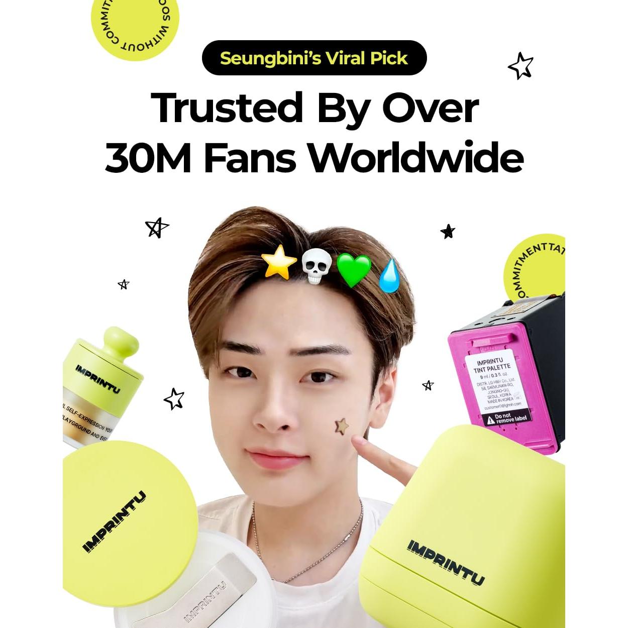 Impresora de Tatuajes Temporales IMPRINTU - Juego Completo