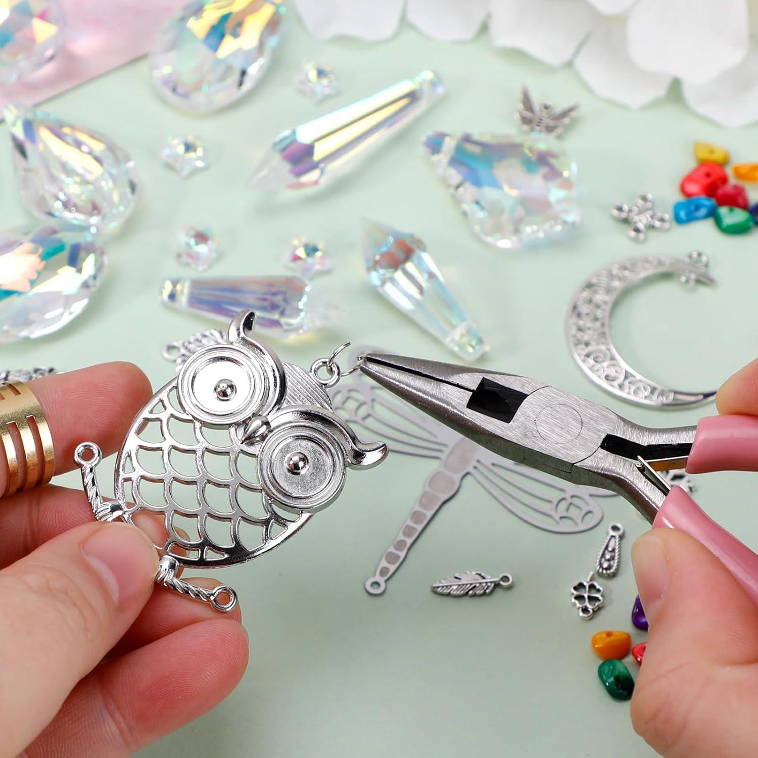 Kit de Atrapa Rayos DIY Worgree 460 Piezas Cristal Decoración