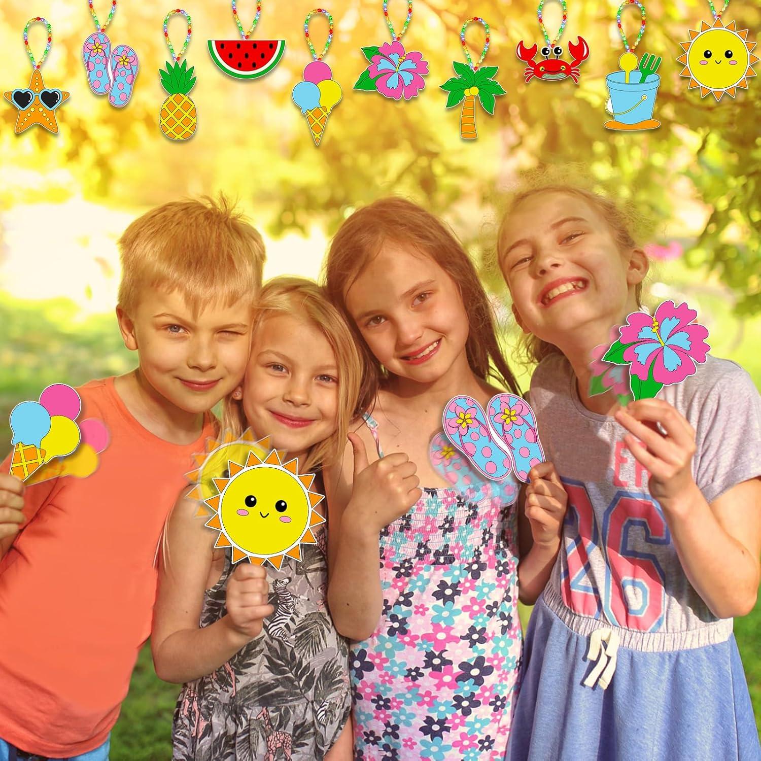 Kit de Manualidades Suncatchers Dunzoom 30 Piezas Verano Playa