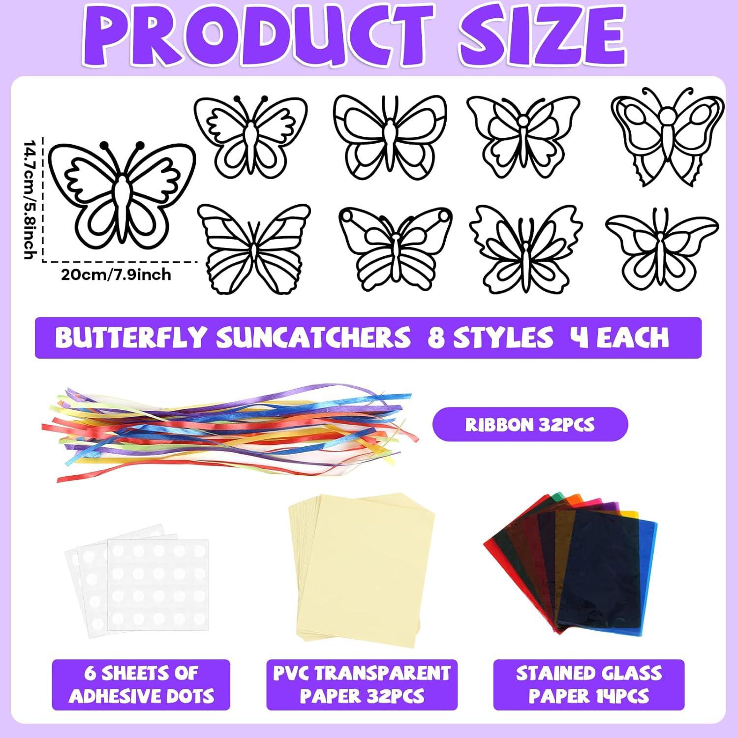 Kit de Manualidades DIY Mariposa Lonfliness - 32 Piezas