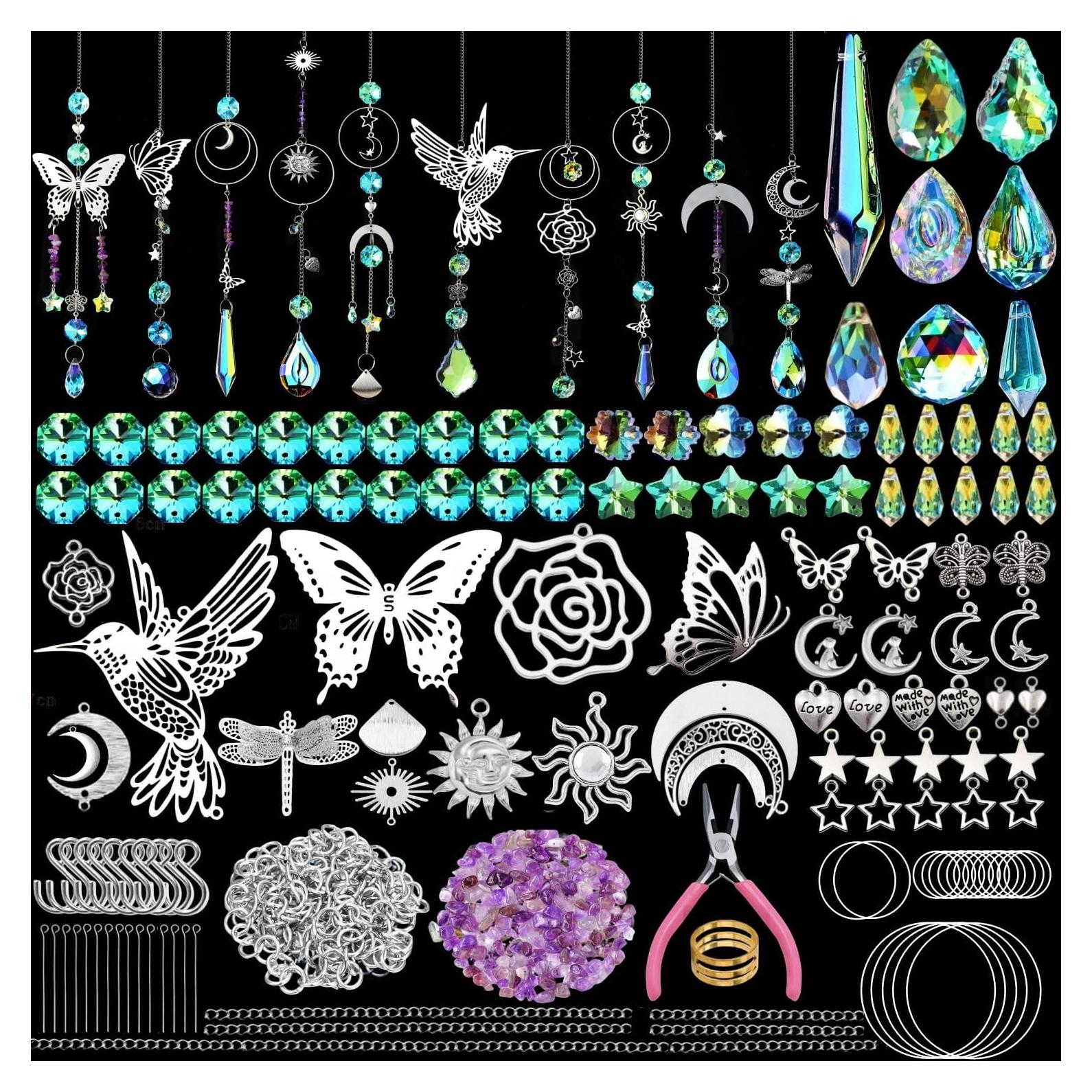 Kit de Suncatcher de Cristal IcosaMro 420 Piezas DIY