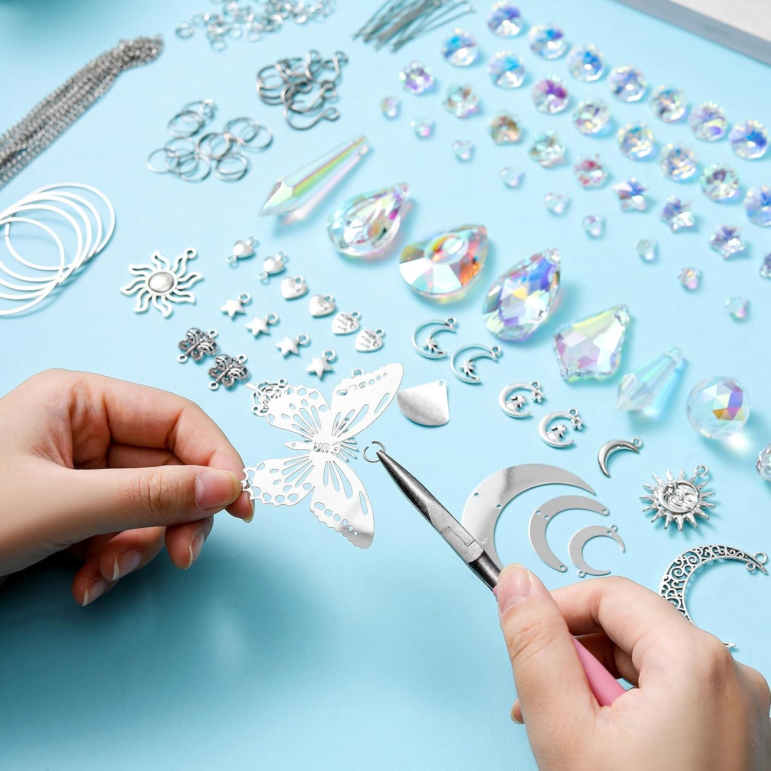 Kit de Suncatcher de Cristal IcosaMro 420 Piezas DIY