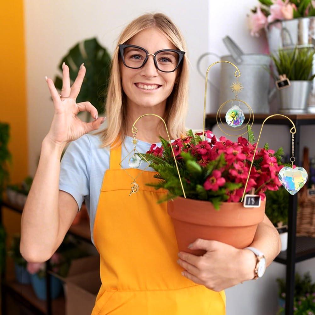 Kit de Atrapa Sol DIY HYBEADS 260 Piezas Cristal Decorativo